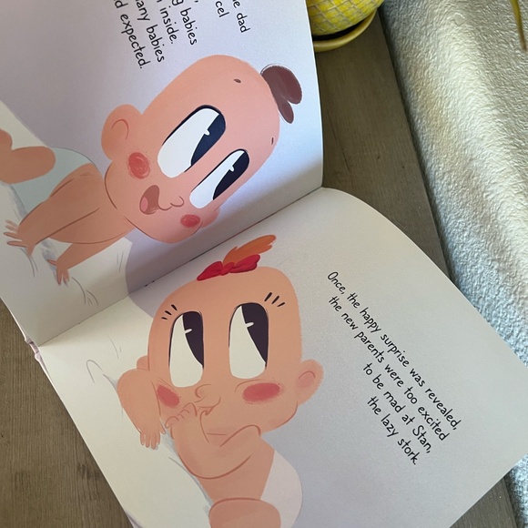 The Lazy Stork Children's Book Signed by author. Brand New - Picture 9 of 9